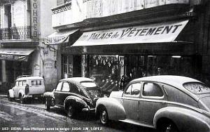 102- Oran- Rue Phillipe sous la neige- 1954- J.M. Lopez